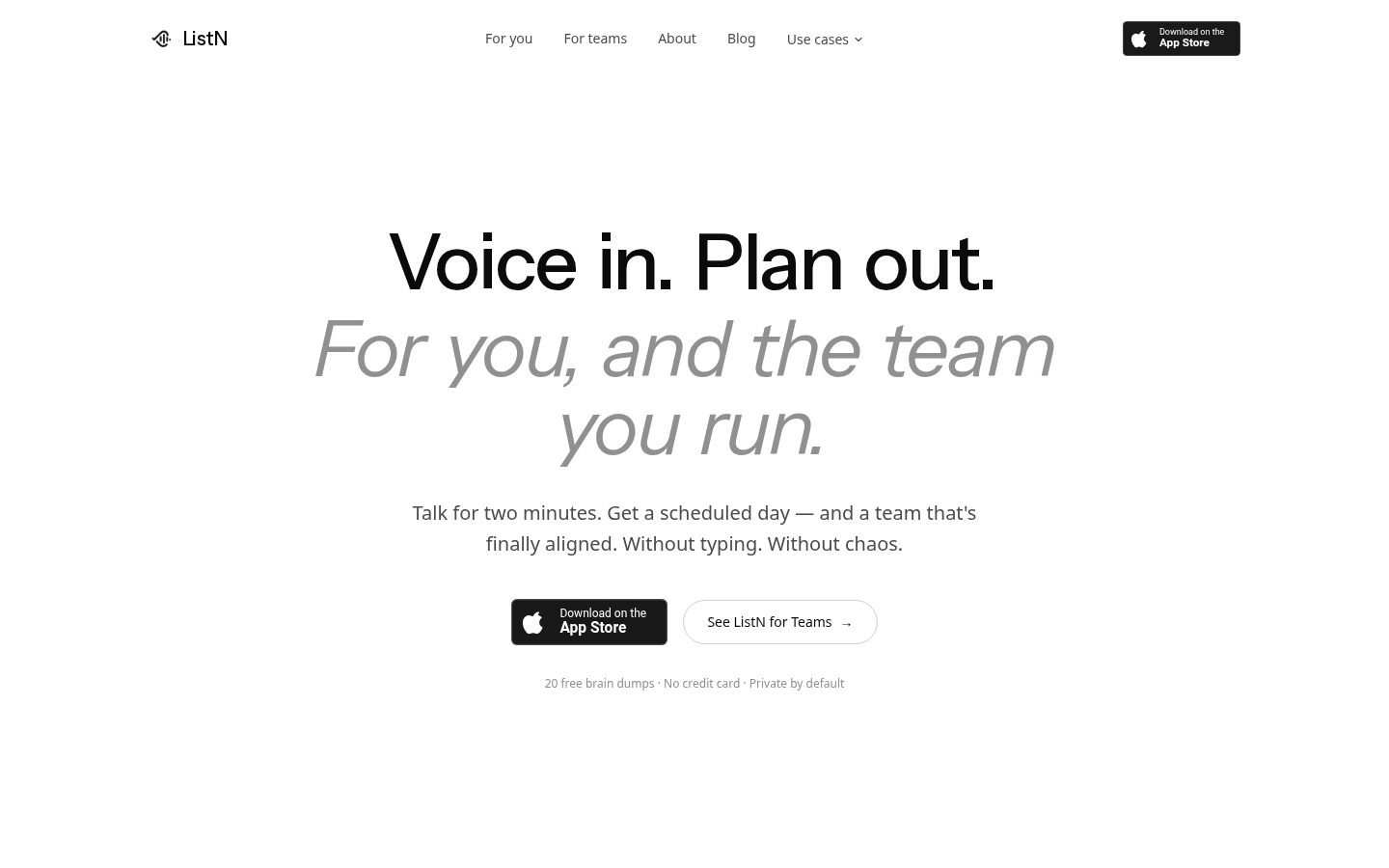 ListN Homepage