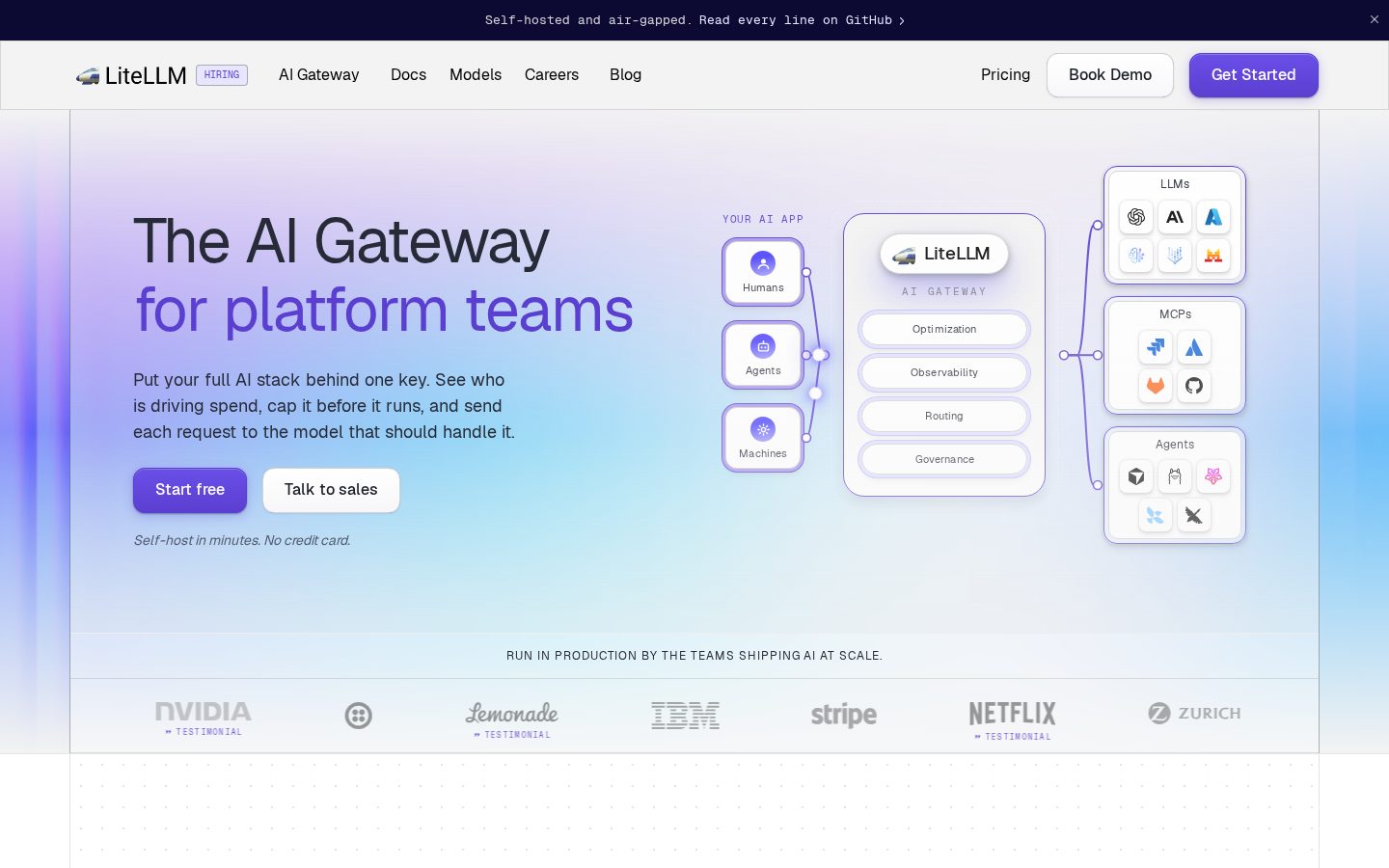 LiteLLM Homepage