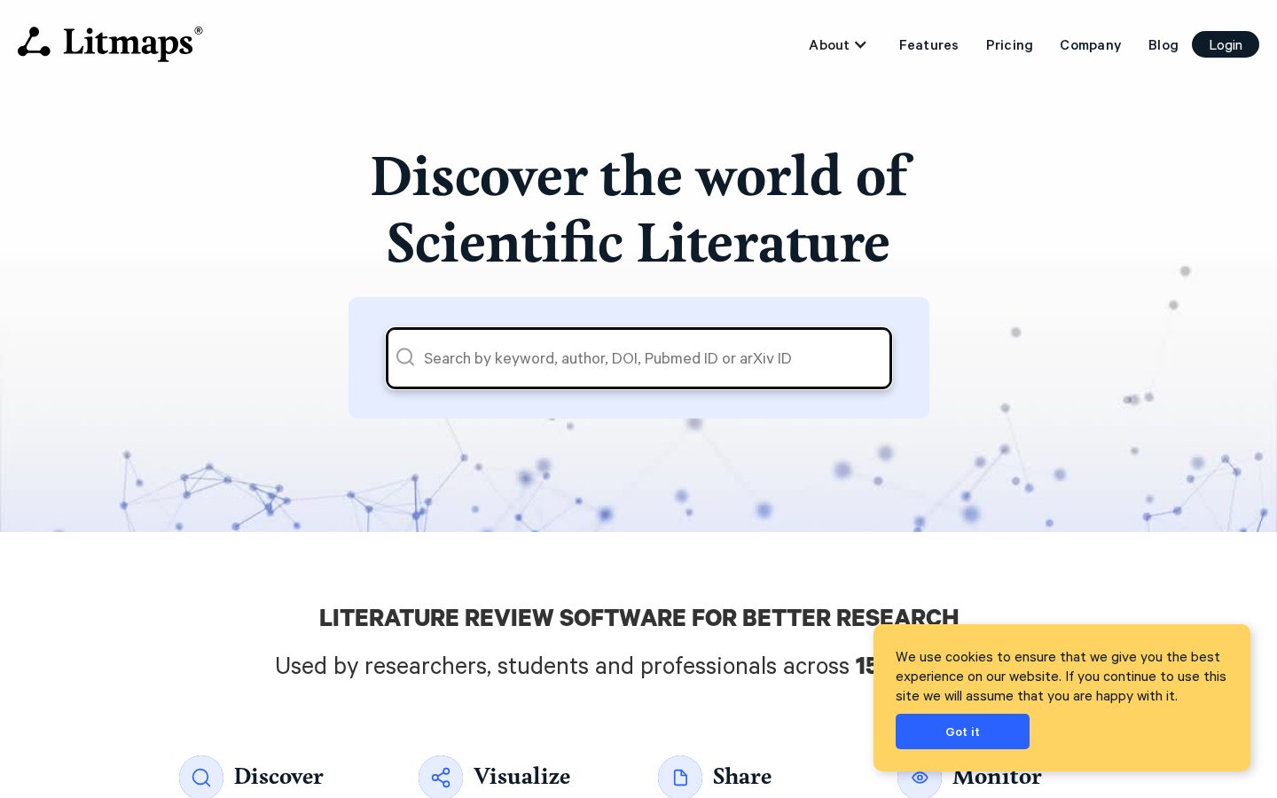 Litmaps Homepage