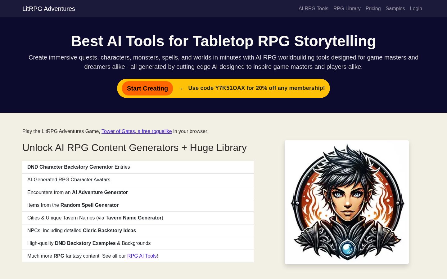 LitRPG Adventures Homepage