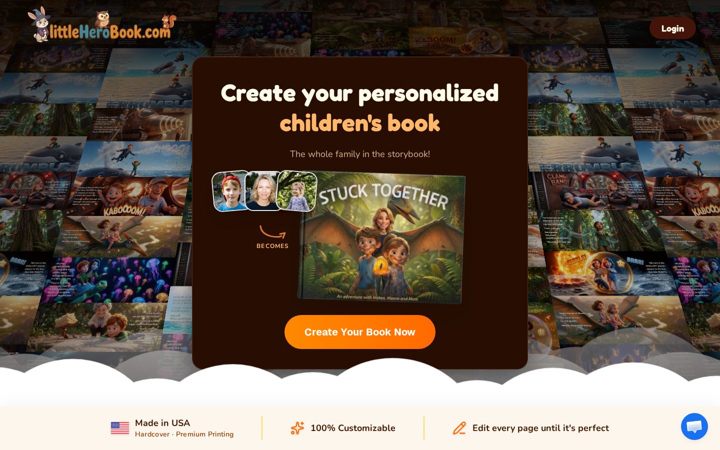 little hero book Homepage