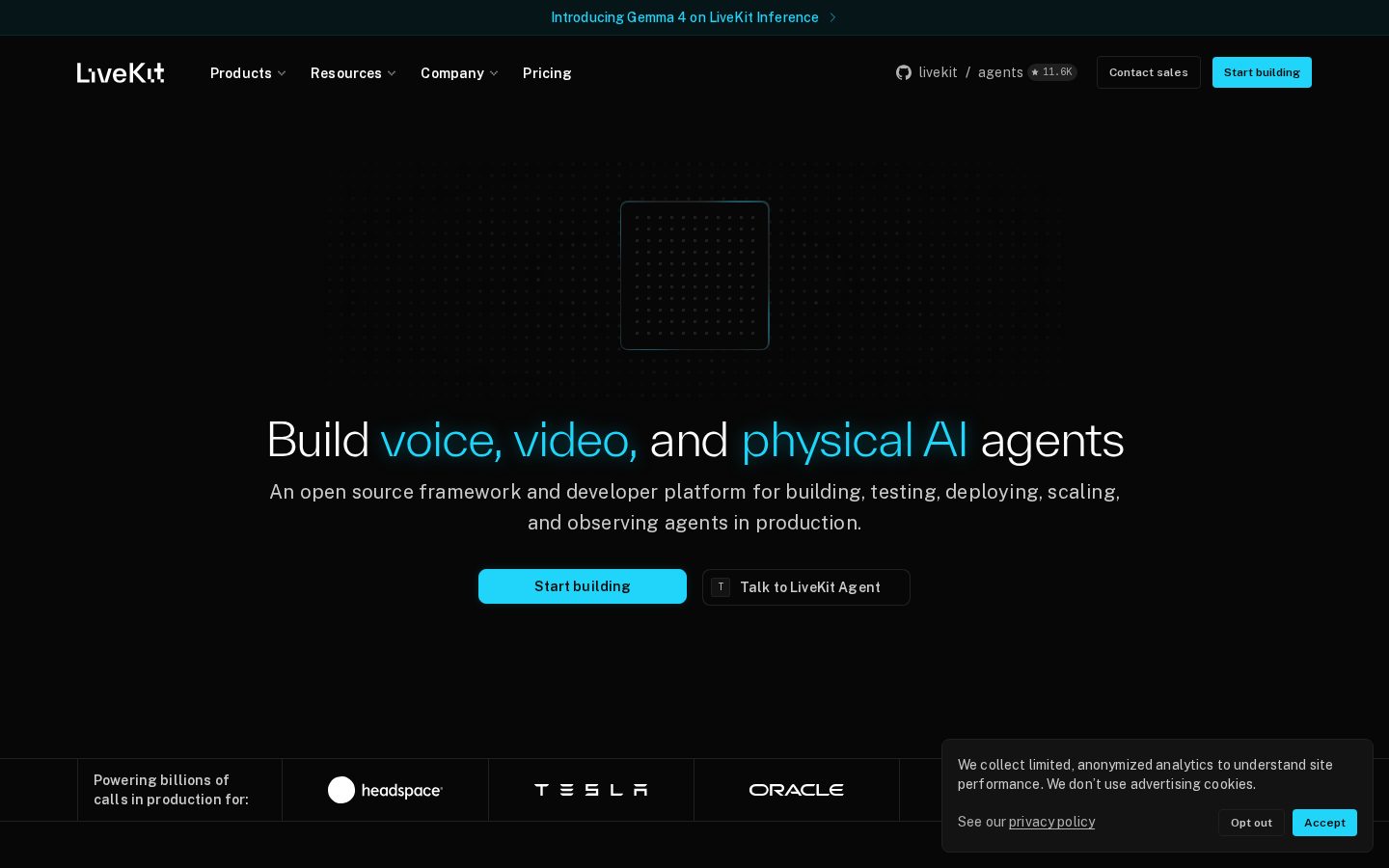 LiveKit Homepage