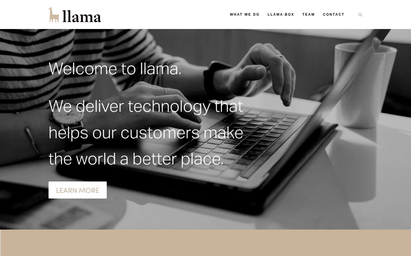 Llama Homepage
