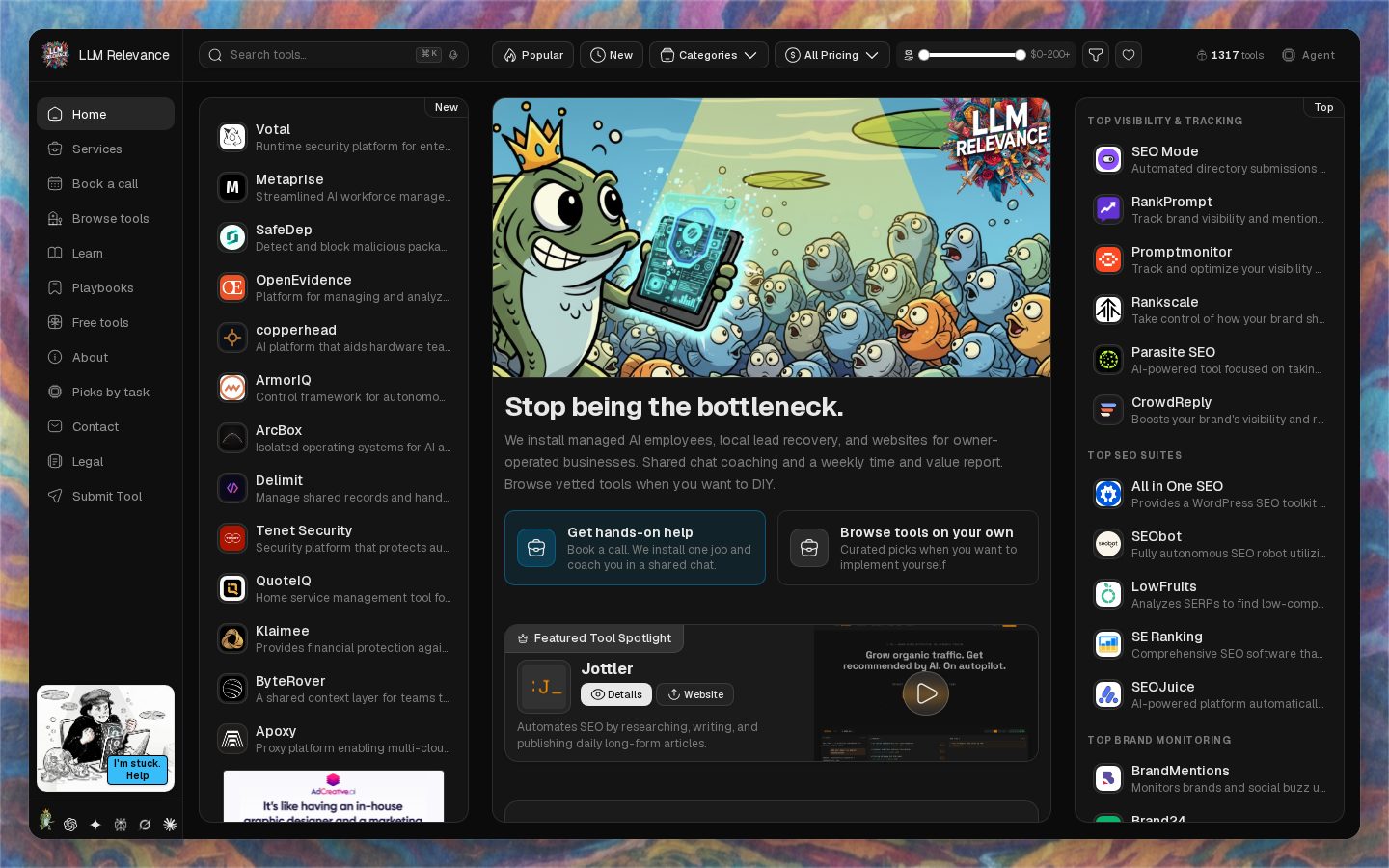 LLM Relevance Homepage