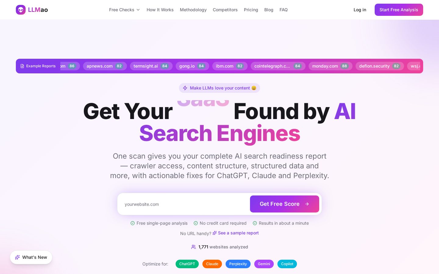 LLMao Homepage
