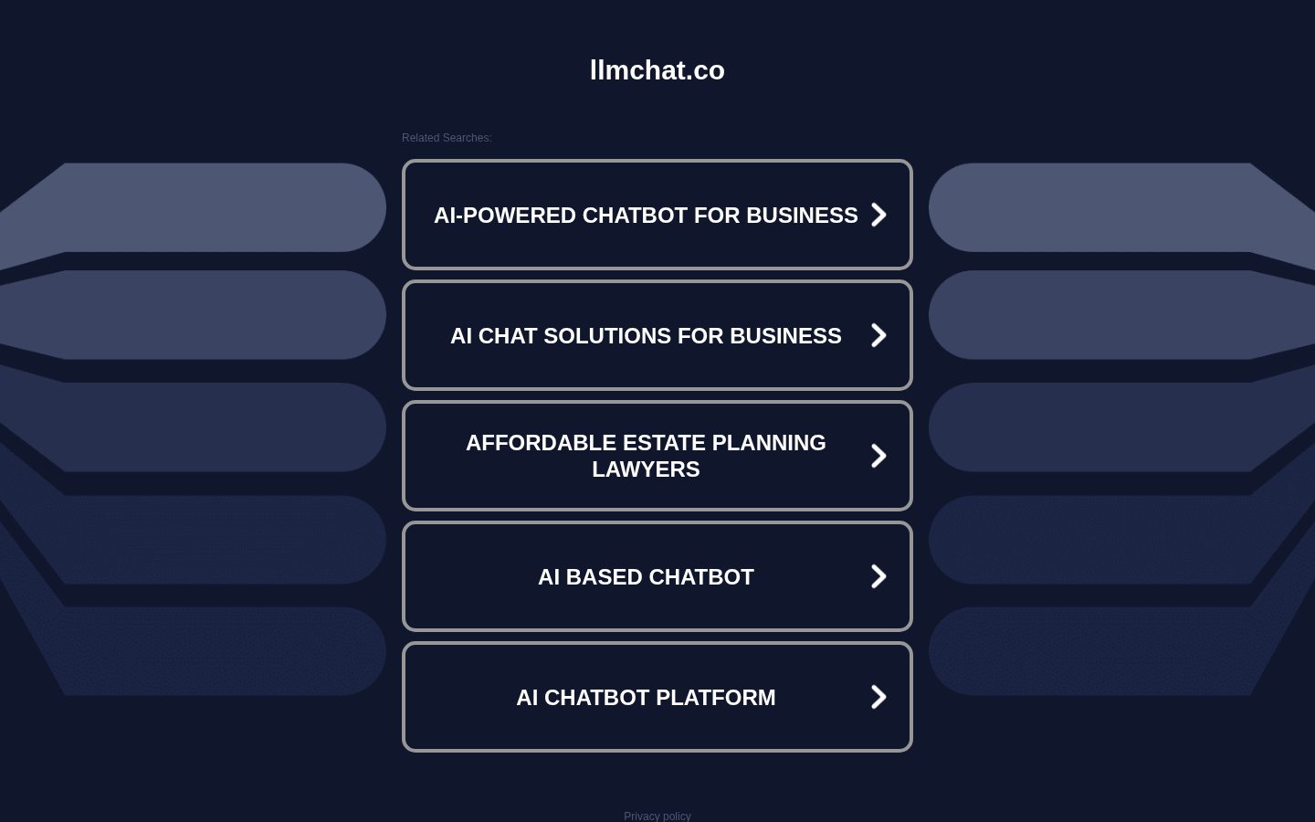 LLMChat Homepage