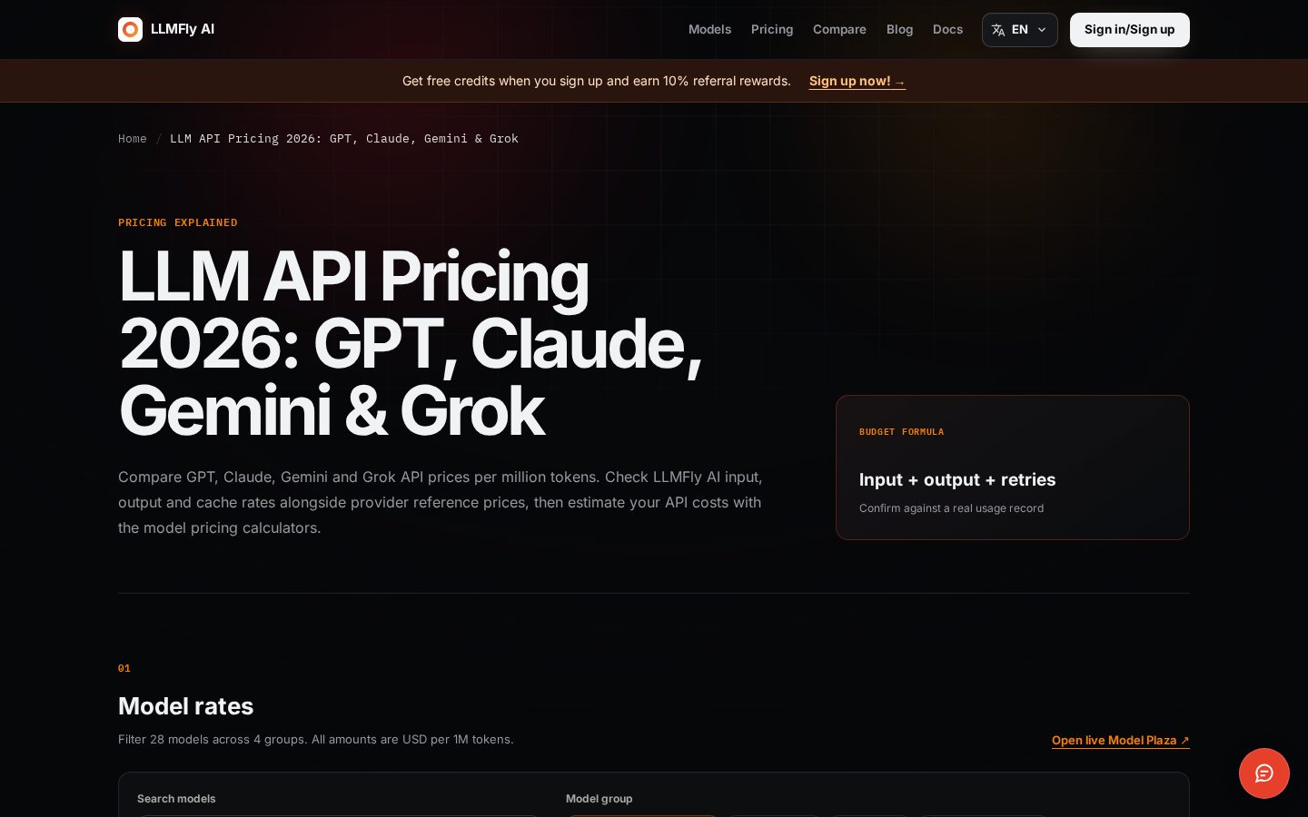 LLMFly AI Pricing