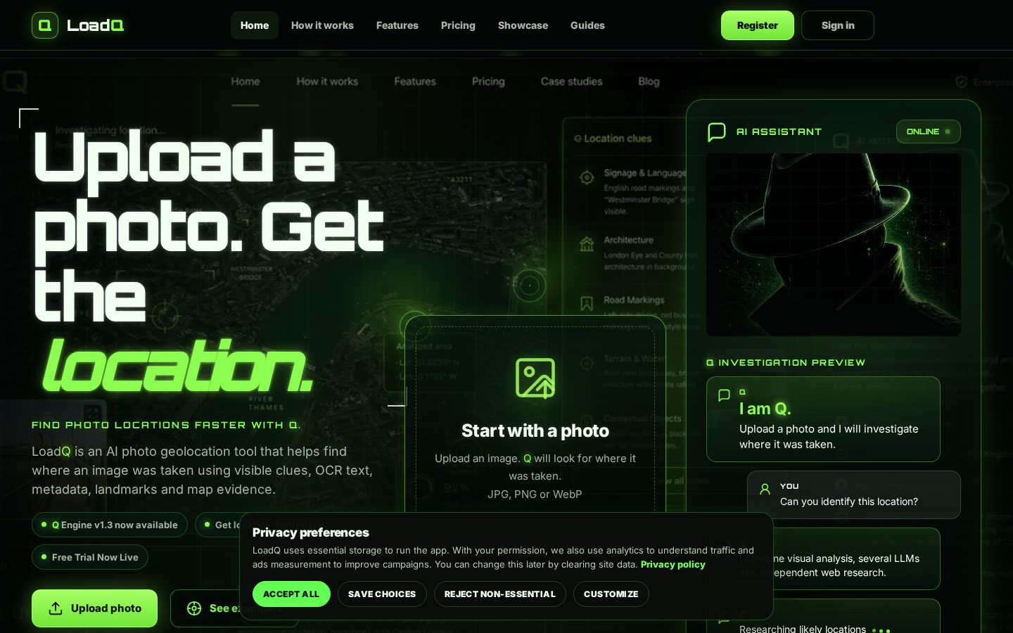 LoadQ Homepage