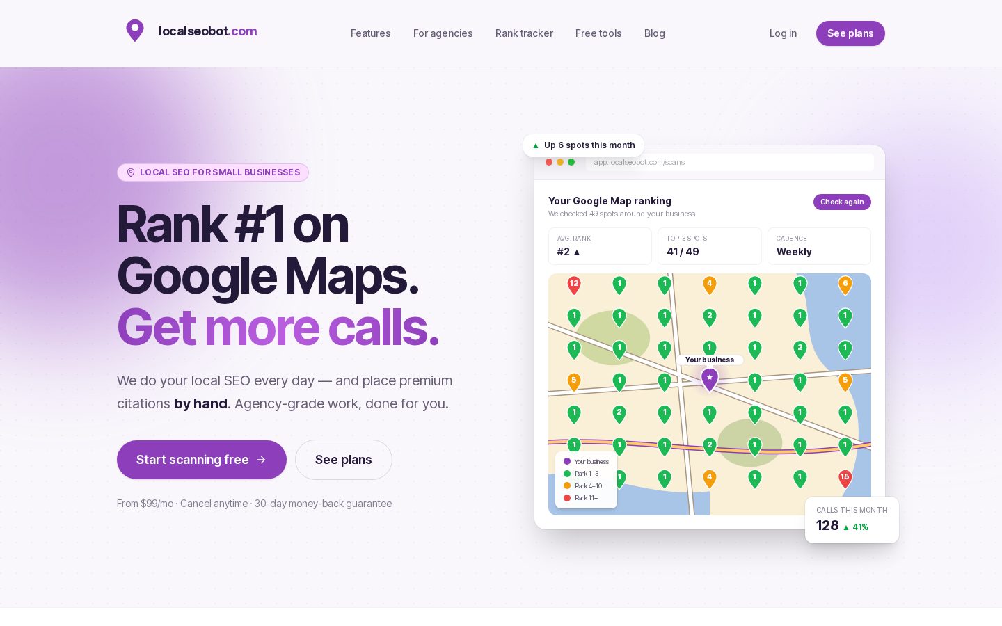 Local SEO Bot Homepage