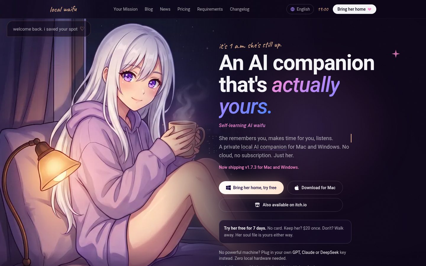 Local Waifu Homepage