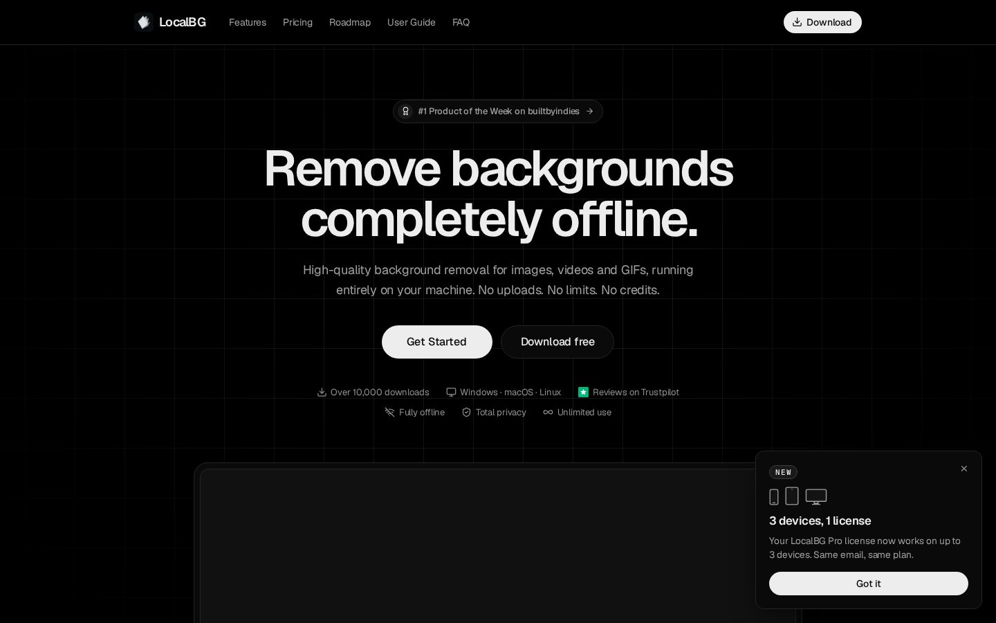 LocalBG Homepage