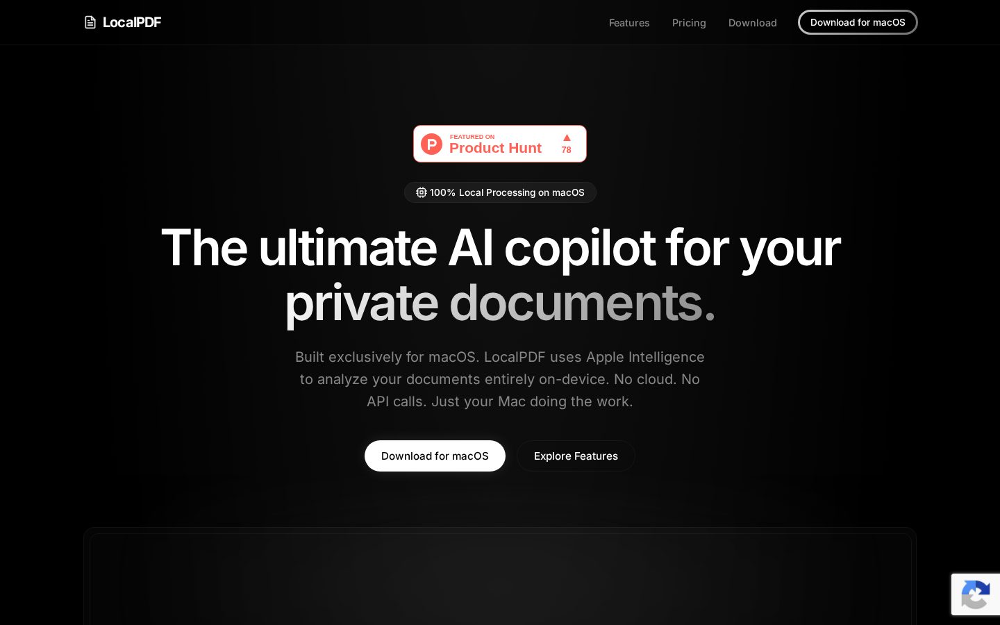 LocalPDF.io Homepage