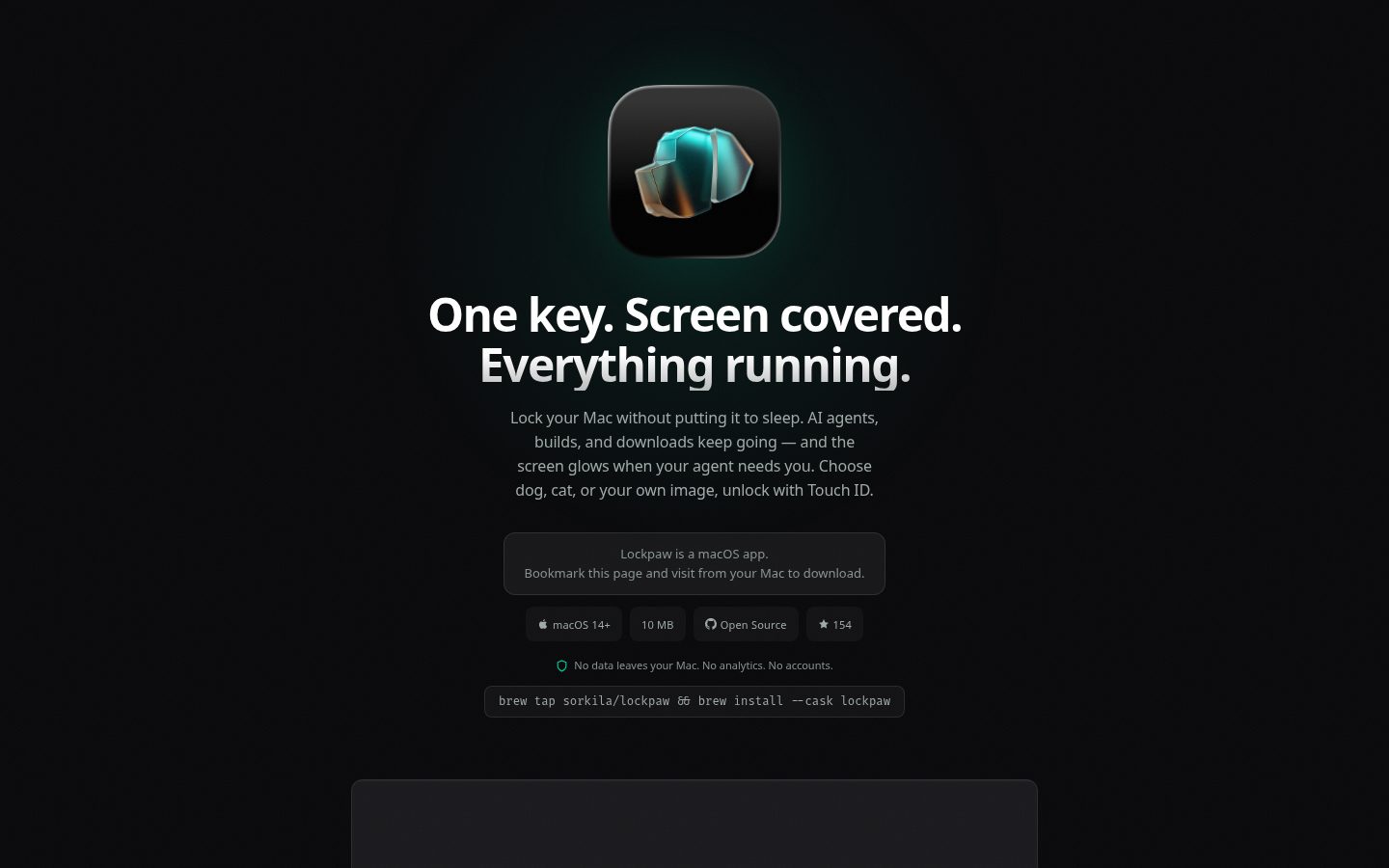 Lockpaw Homepage