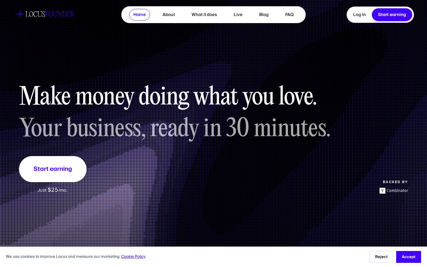 Locus Founder Homepage