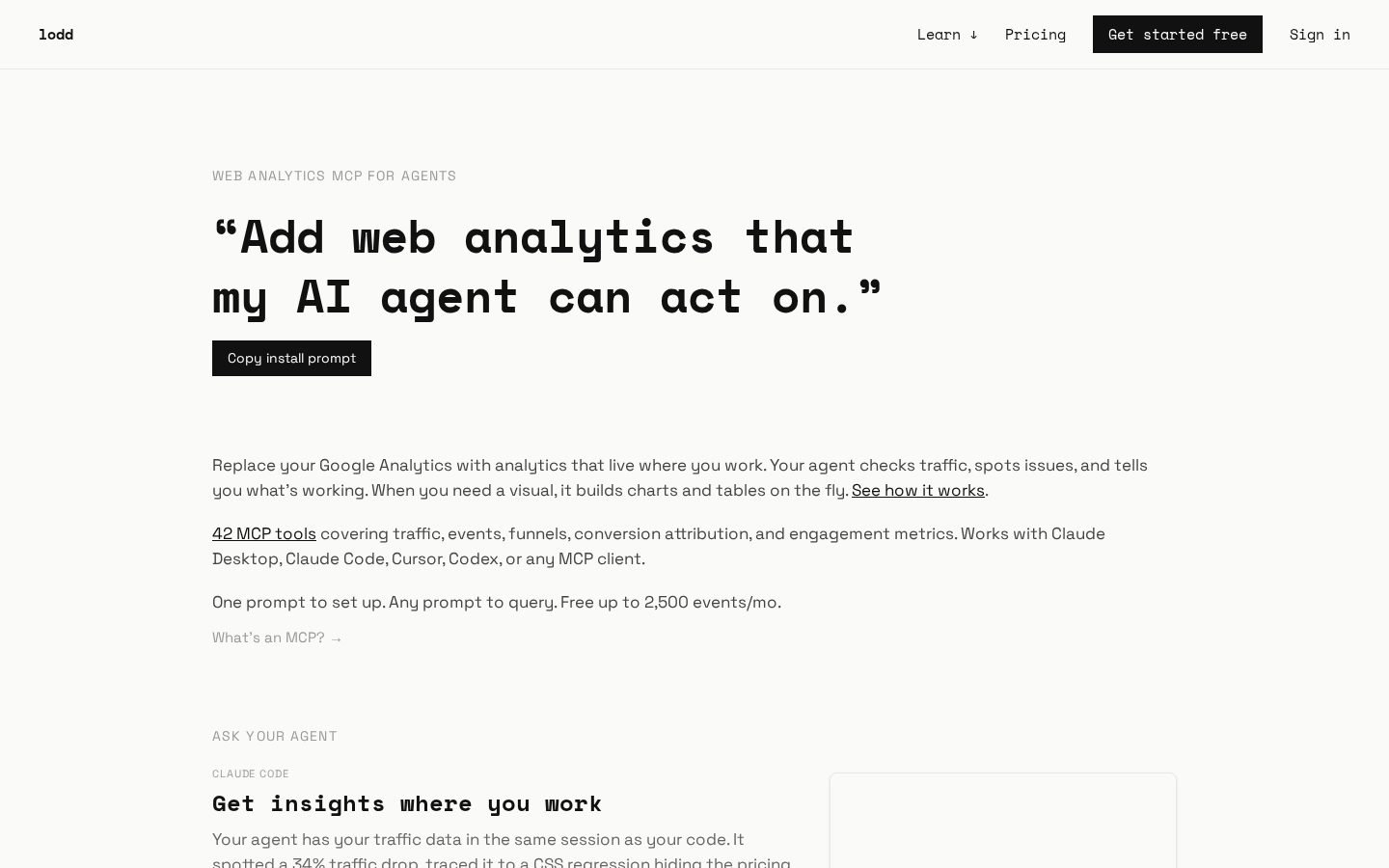 Lodd Homepage