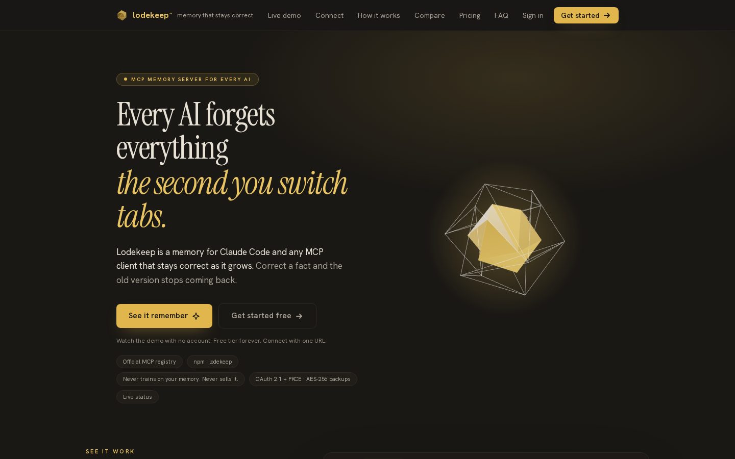 Lodekeep Homepage