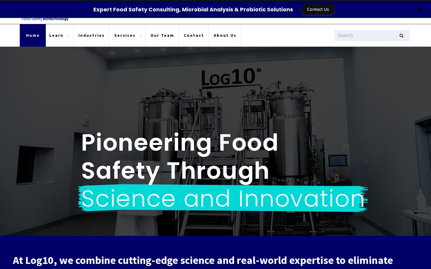 Log10 Homepage