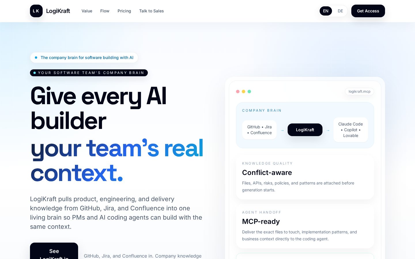 LogiKraft Homepage