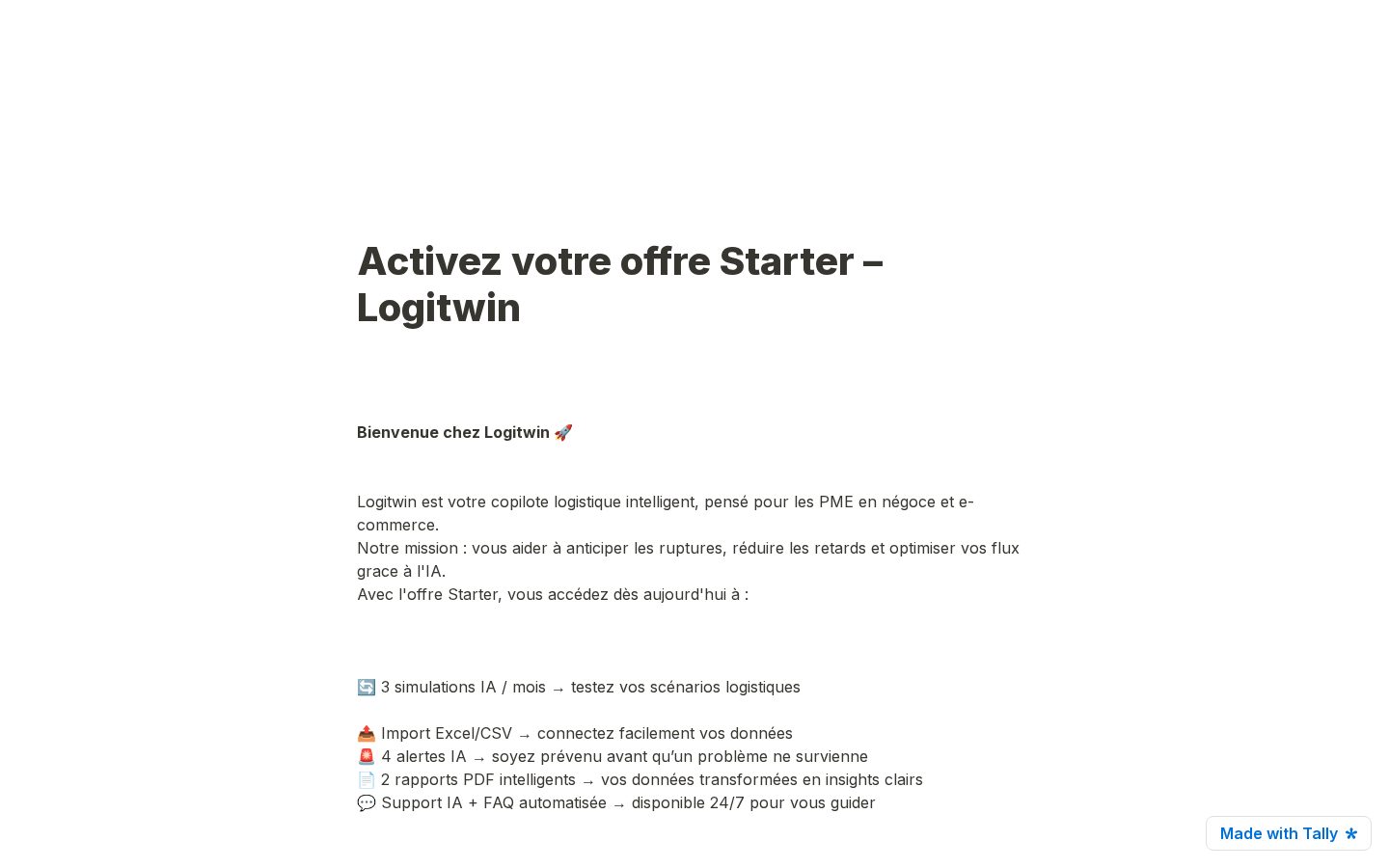 Logitwin Homepage