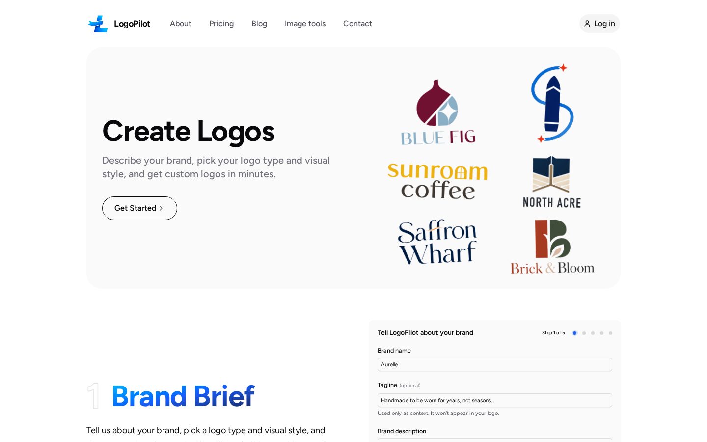 LogoPilot Homepage