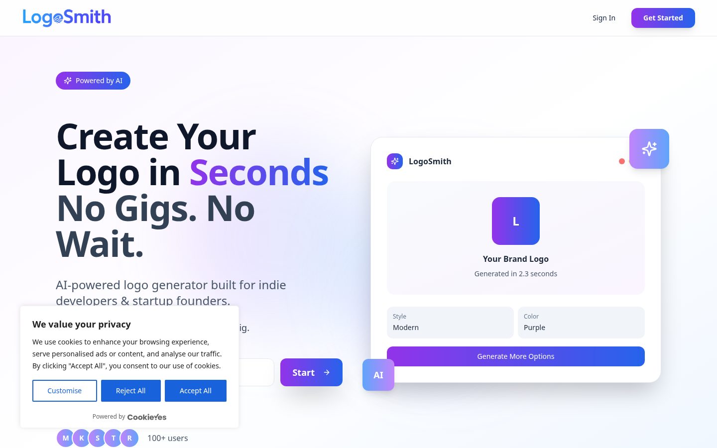 Logosmith Homepage