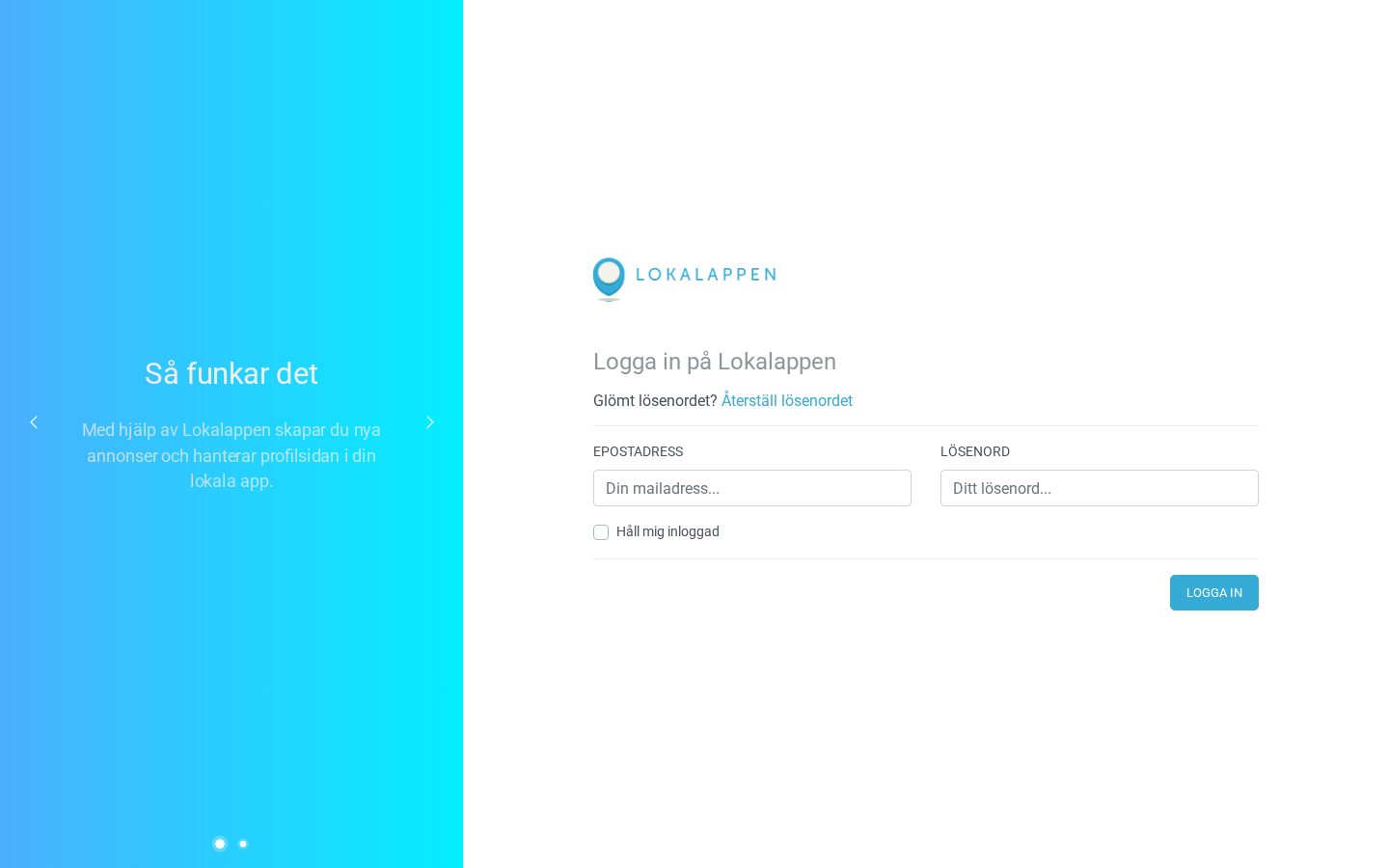 Lokal Homepage