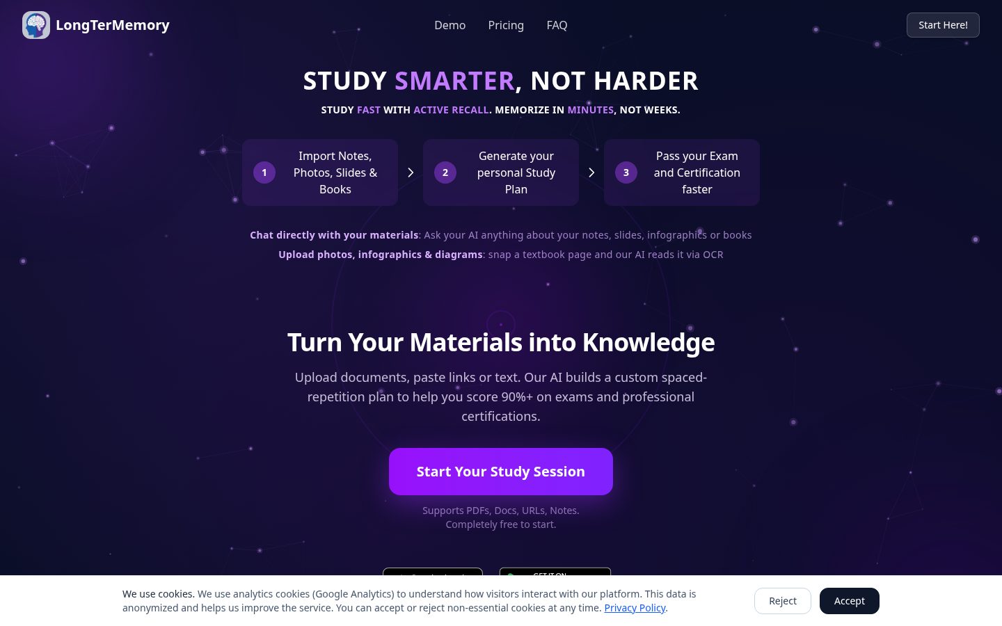 LongTerMemory Homepage