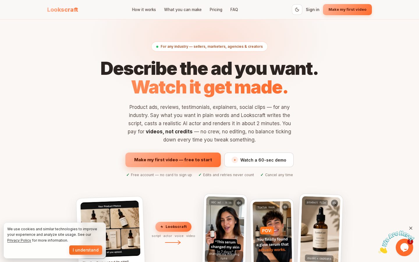 LooksCraft Homepage