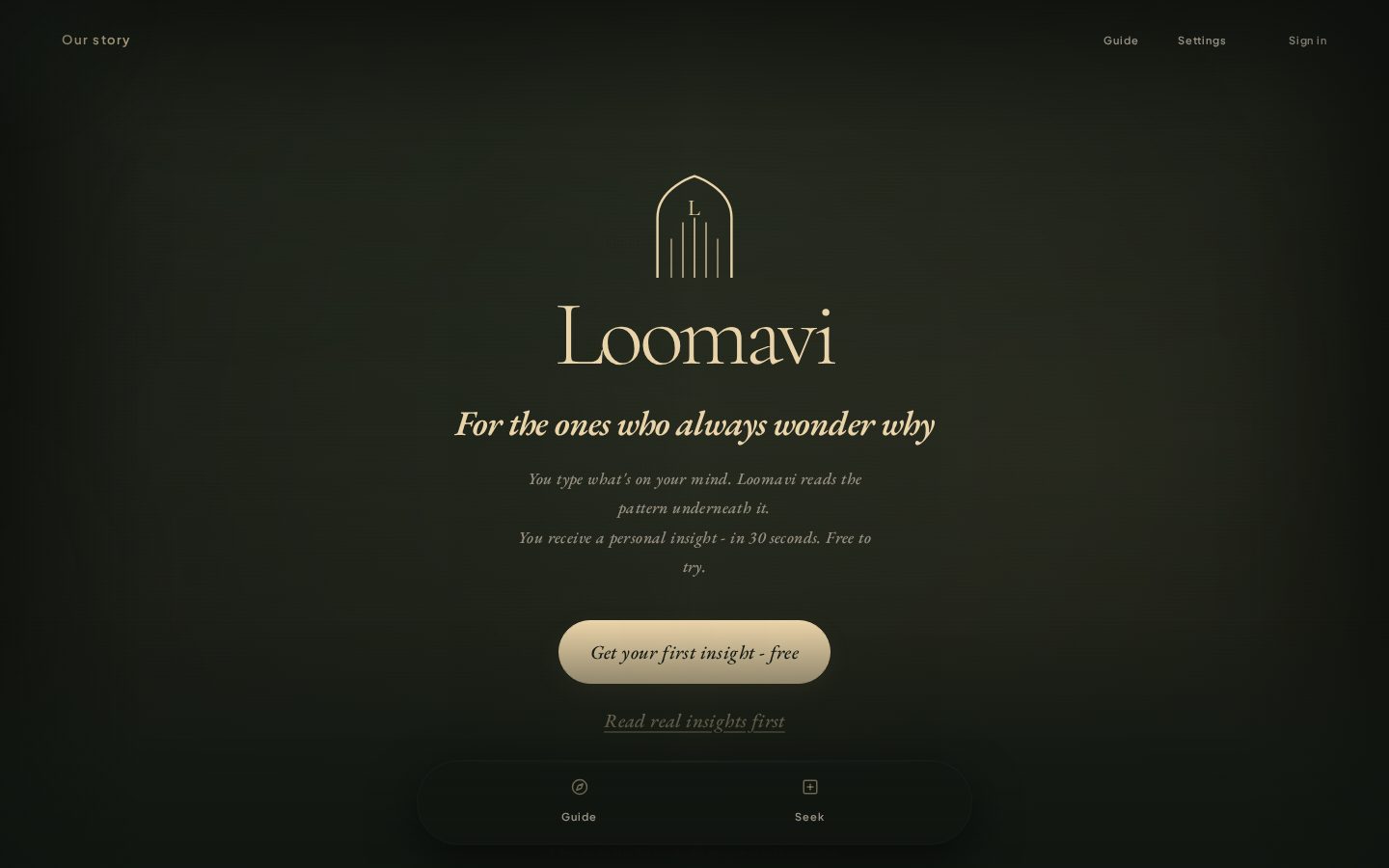Loomavi Homepage