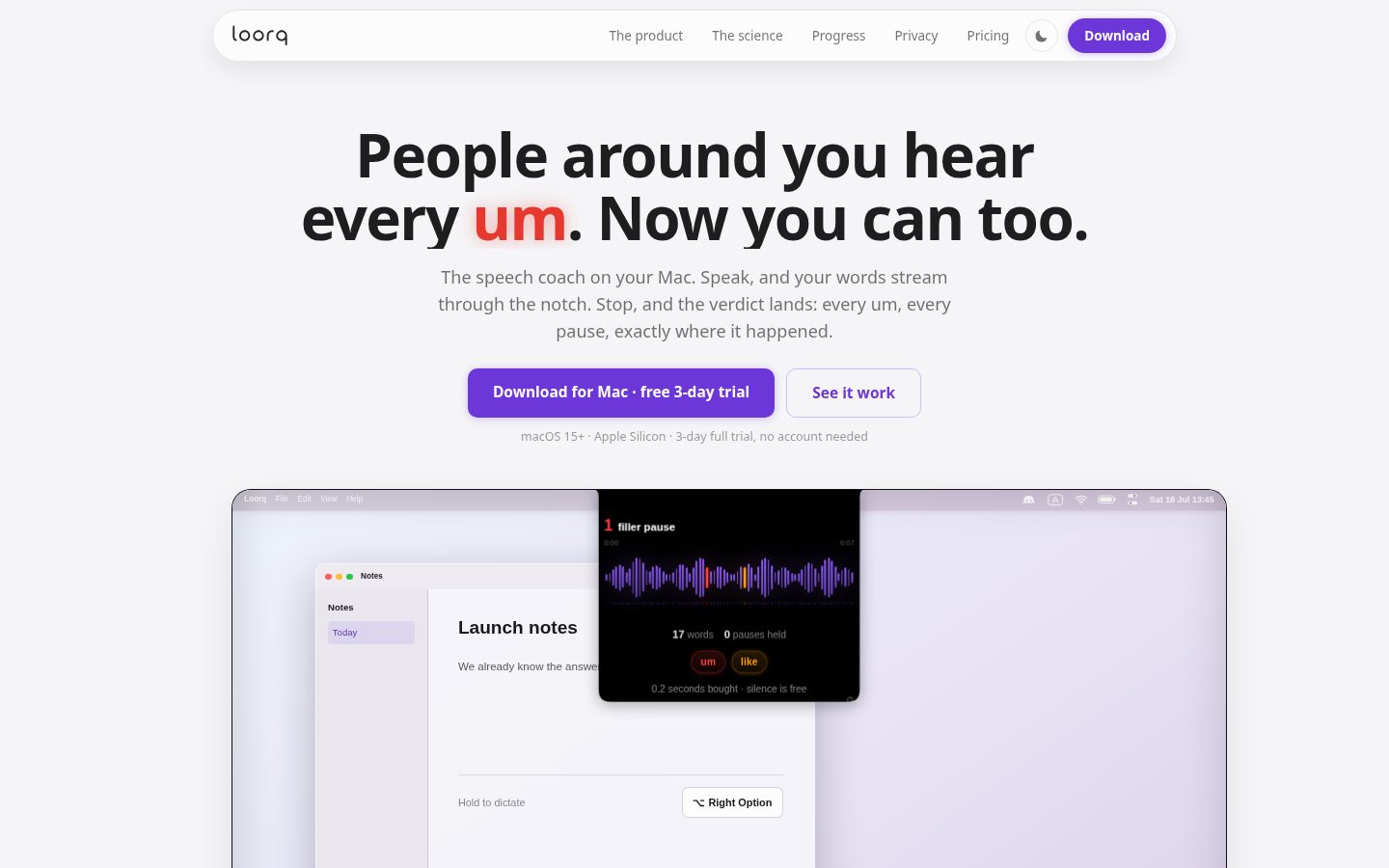 Loorq Homepage