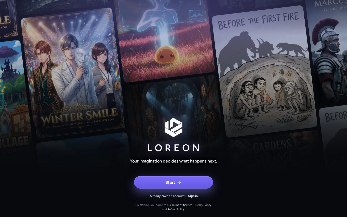 Loreon Homepage