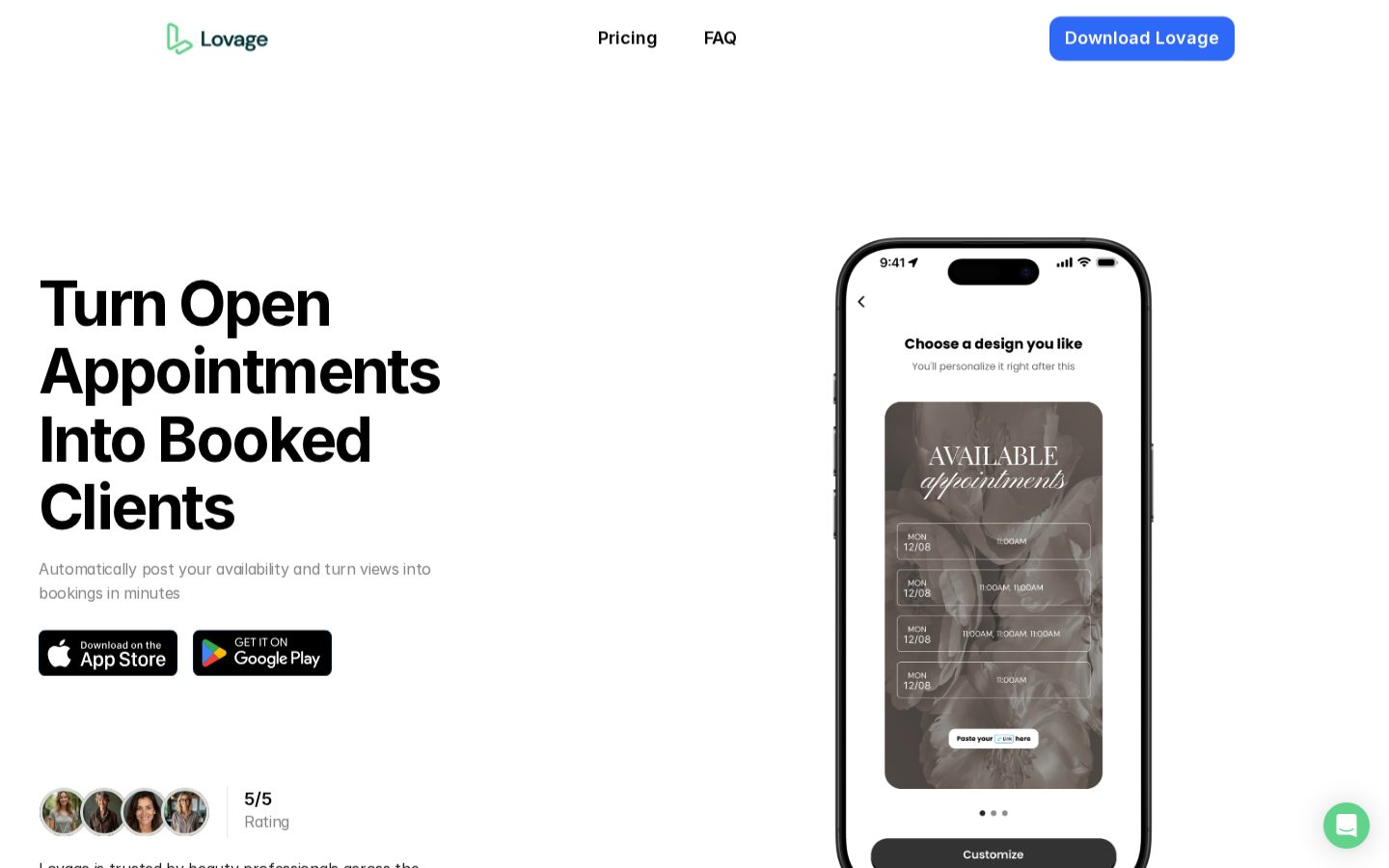 Lovage Homepage