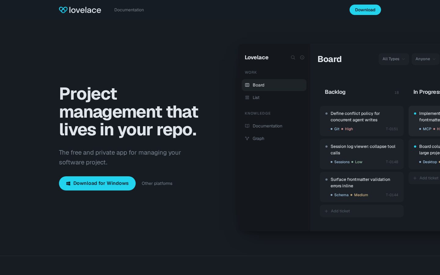Lovelace Homepage