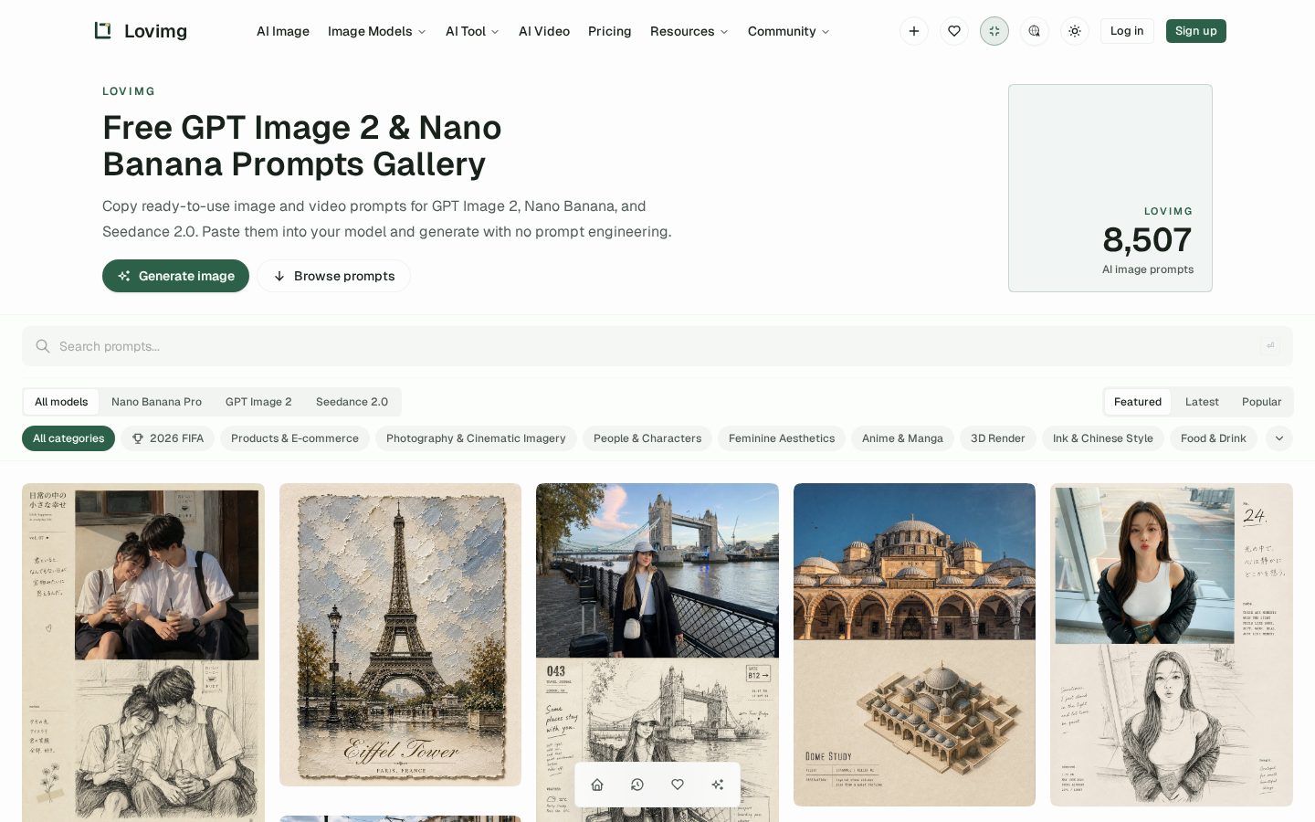 Lovimg Homepage