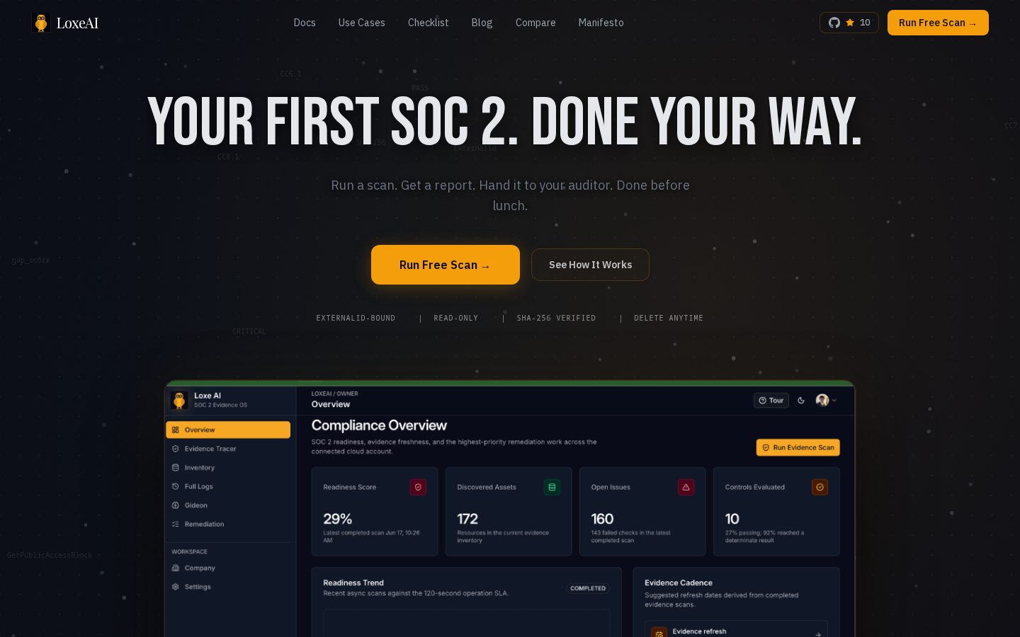 LoxeAI Homepage