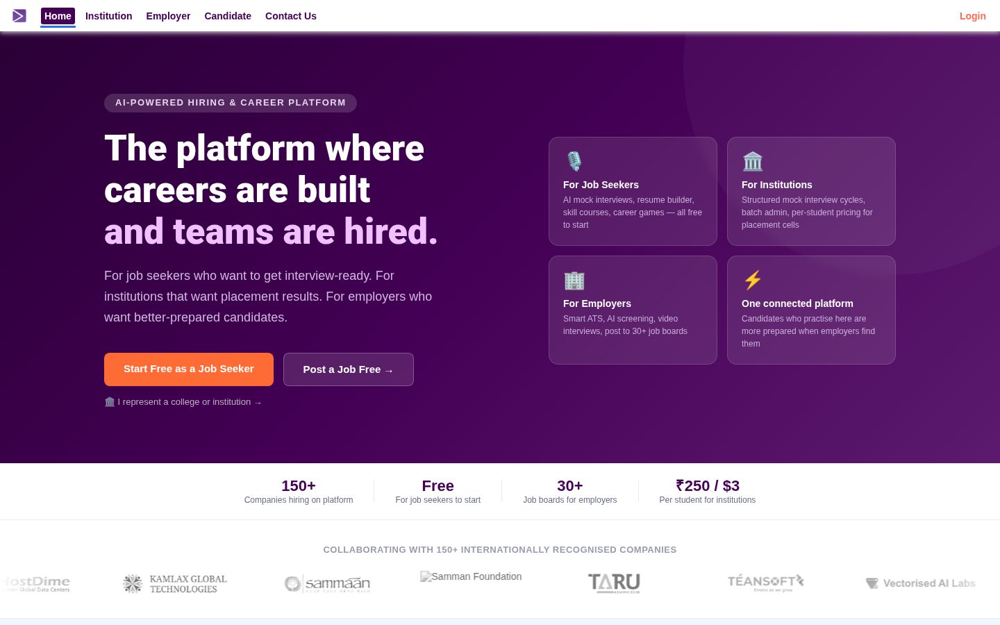LueinHire Homepage