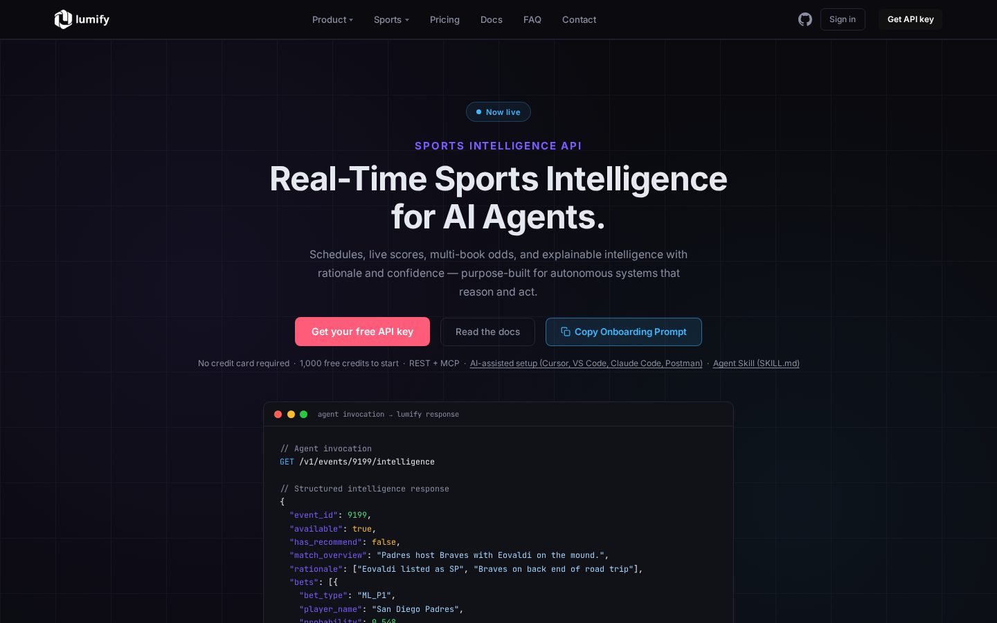 Lumify Homepage