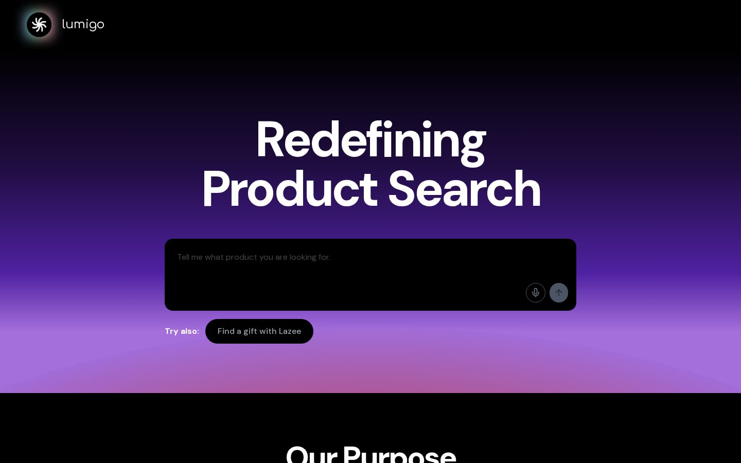 Lumigo Homepage