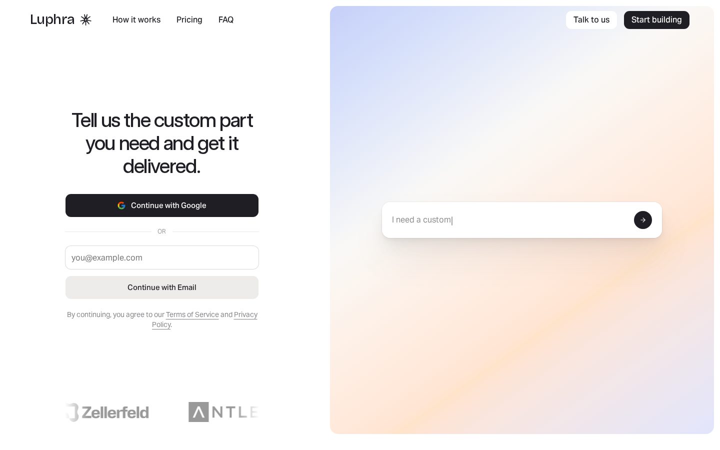 Luphra Homepage