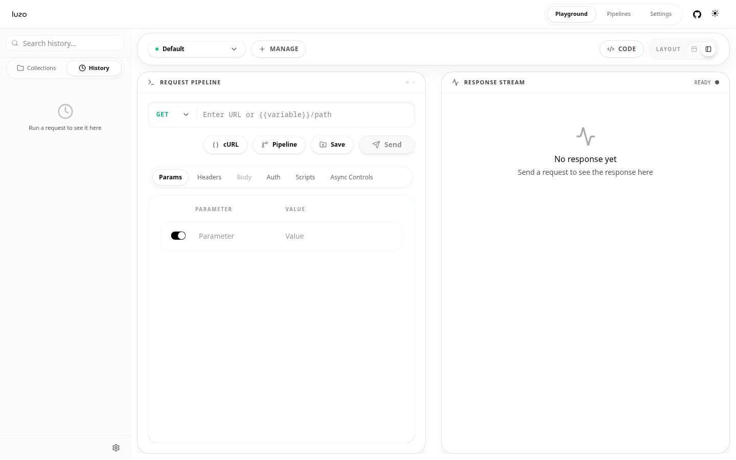 Luzo Homepage