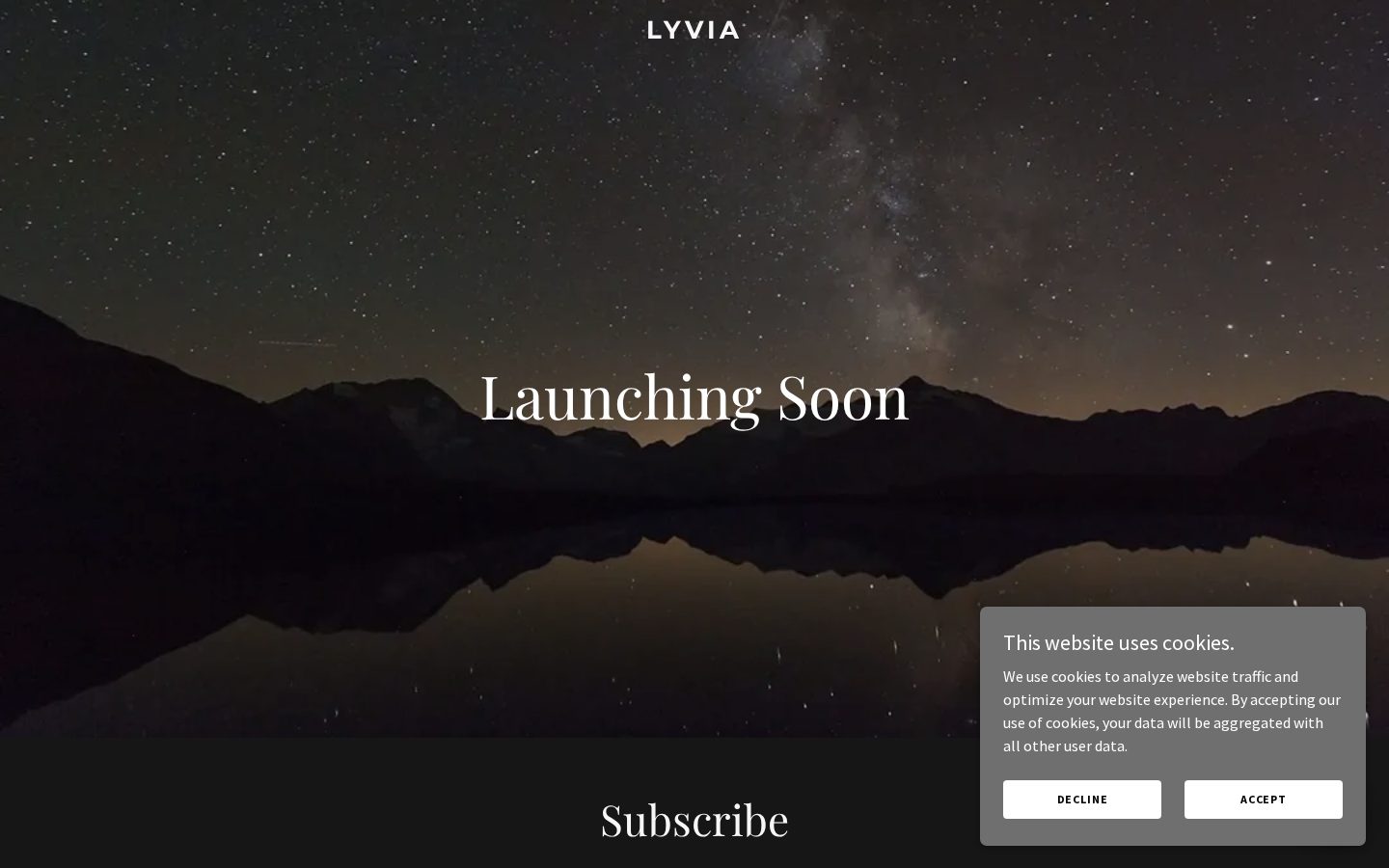 Lyvia Homepage