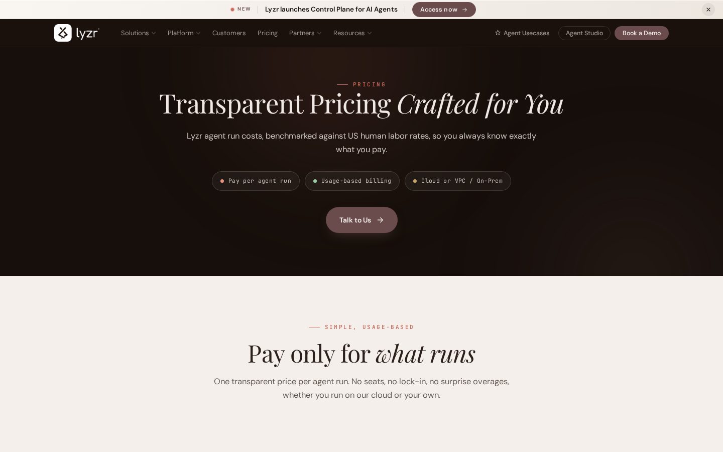 Lyzr Ai Pricing