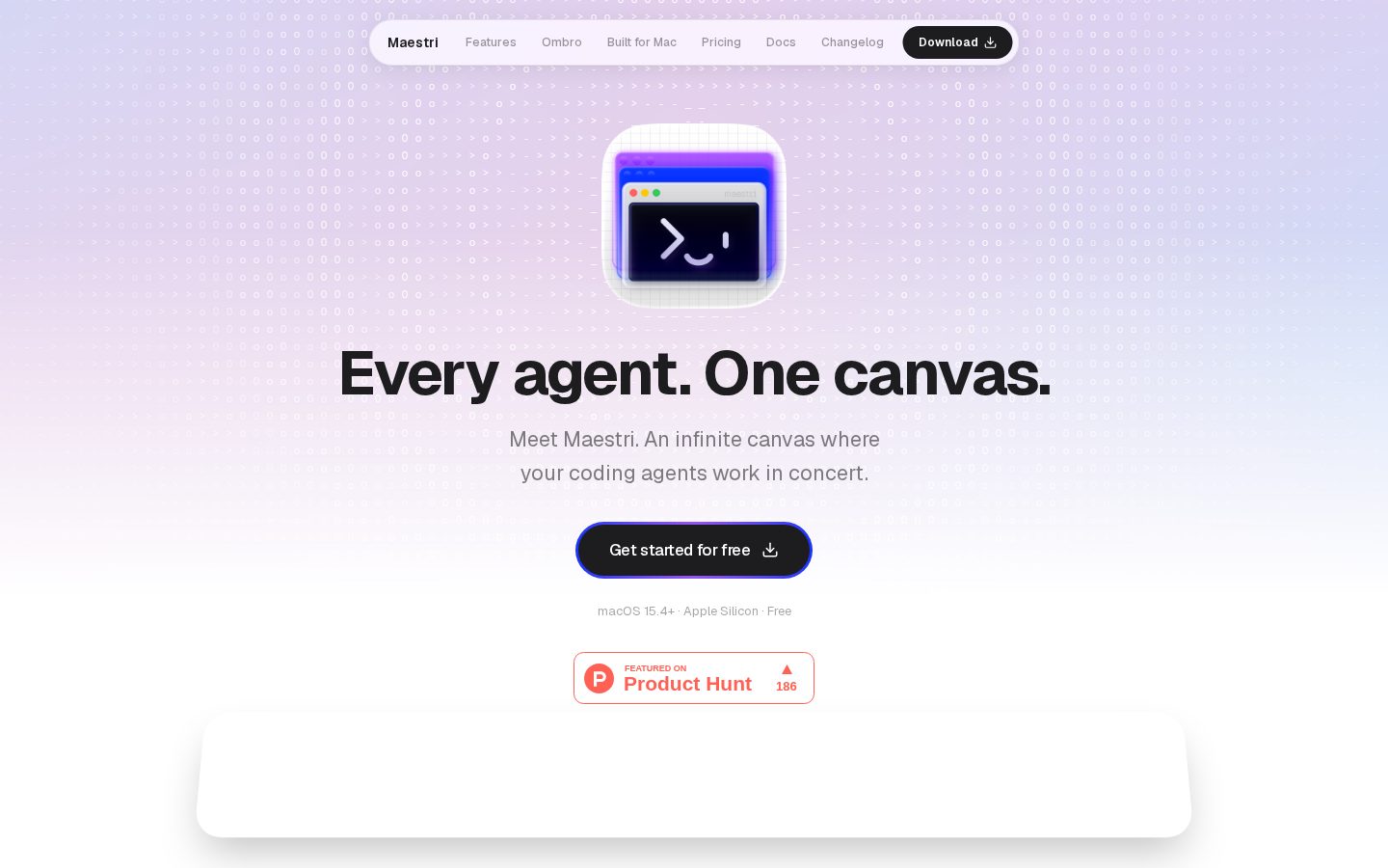 Maestri Homepage