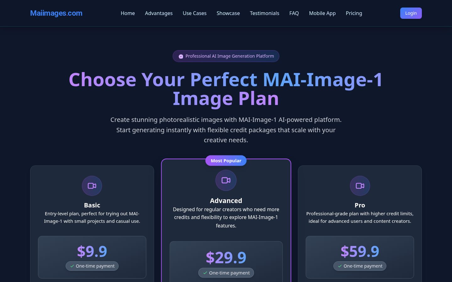 MAI-Image-1 Pricing