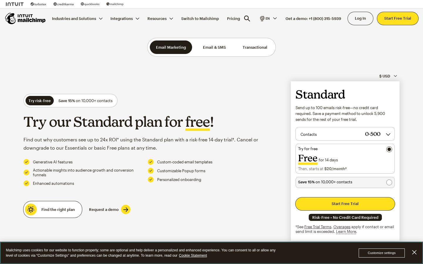 Mailchimp Pricing