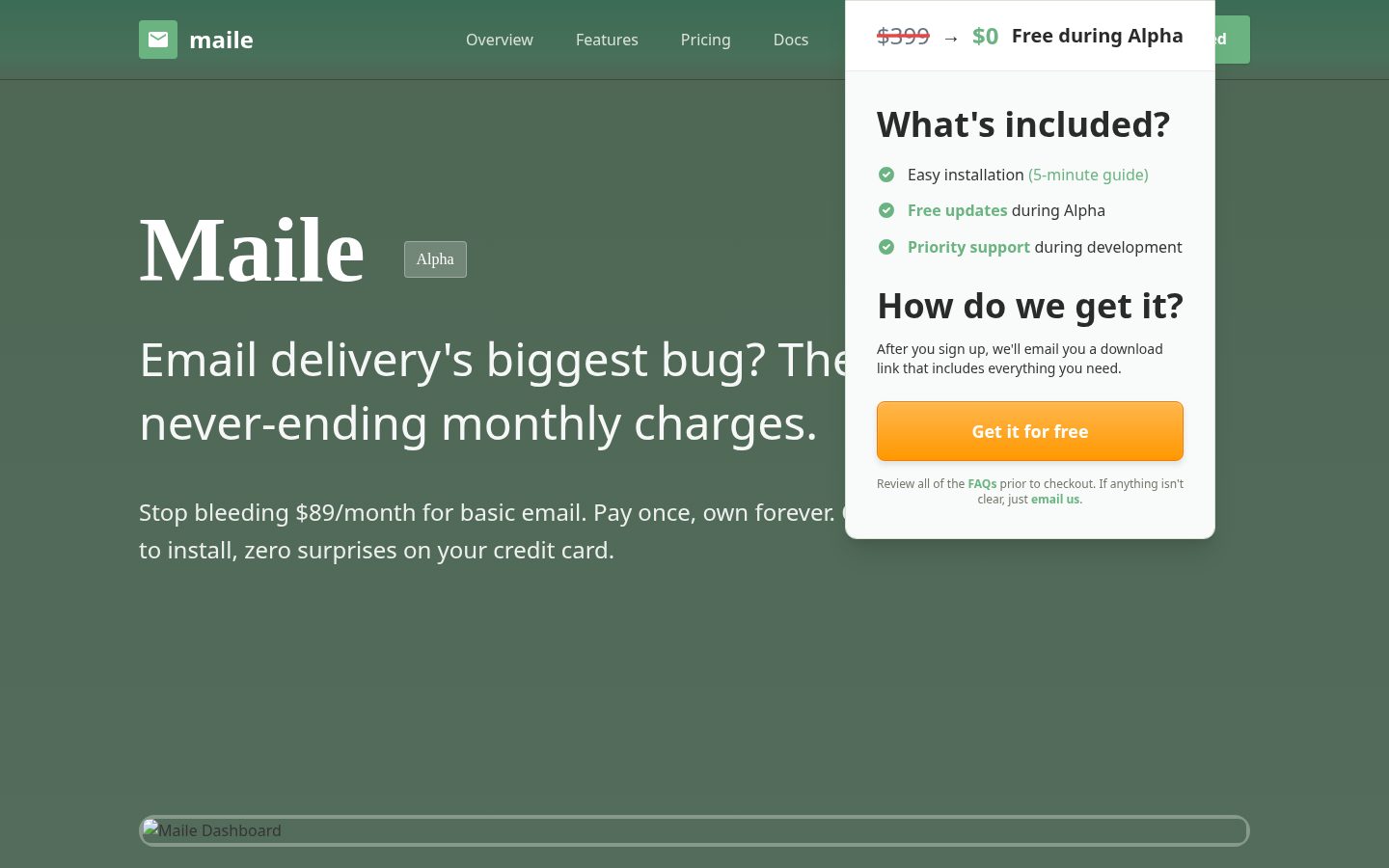 MAILE Homepage