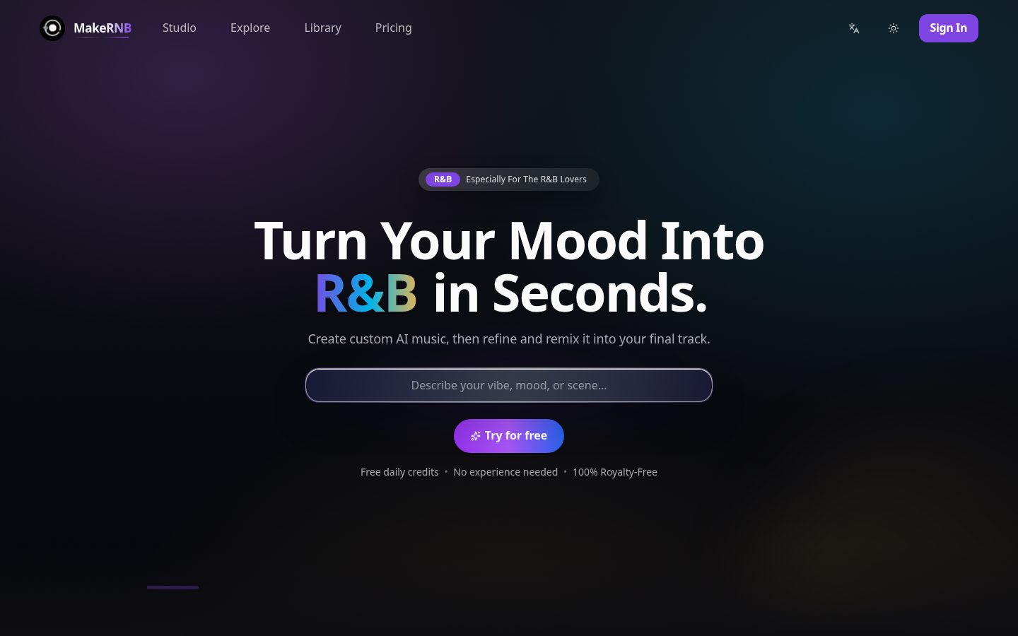 MakeRNB Homepage