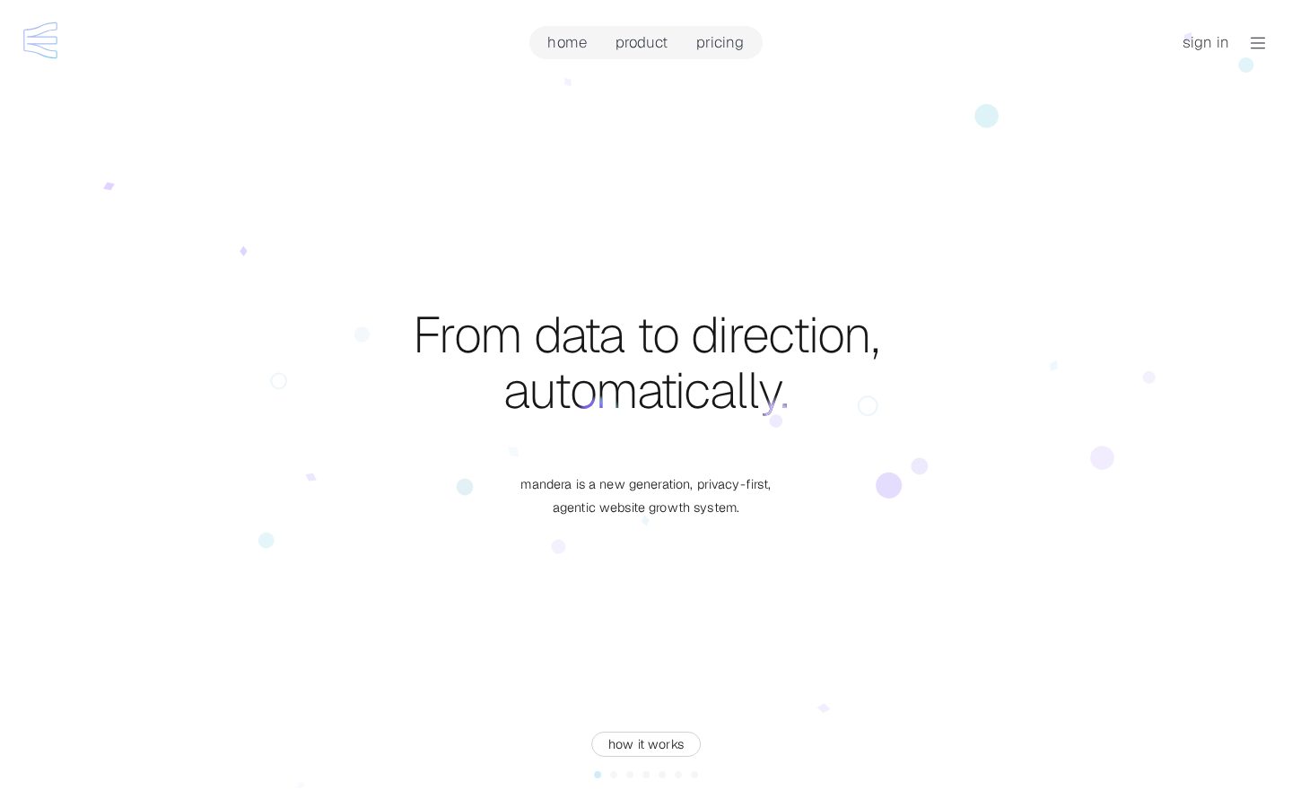 Mandera Homepage