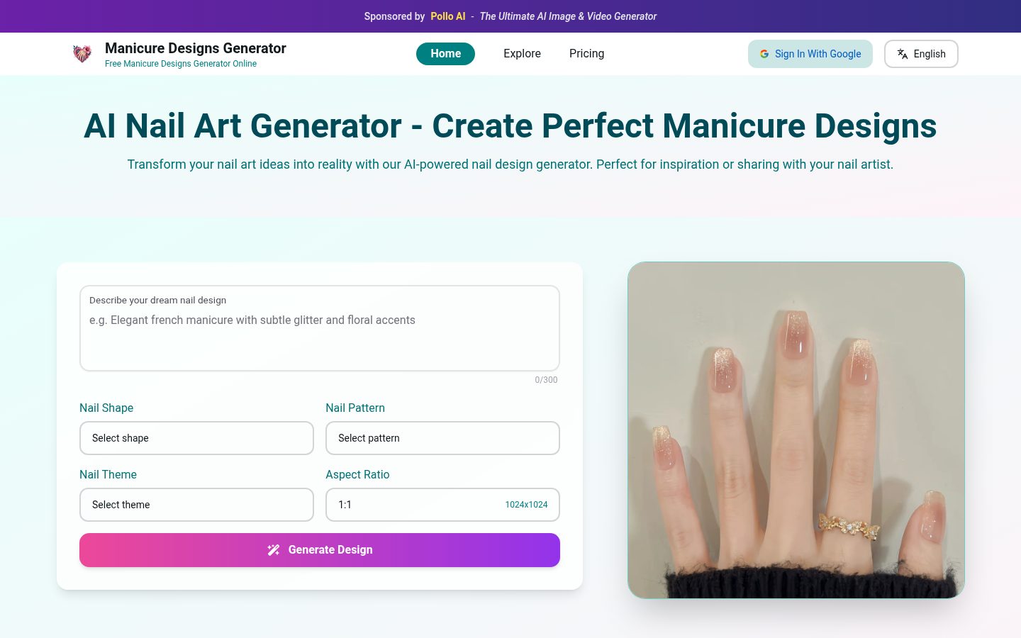 manicure Homepage