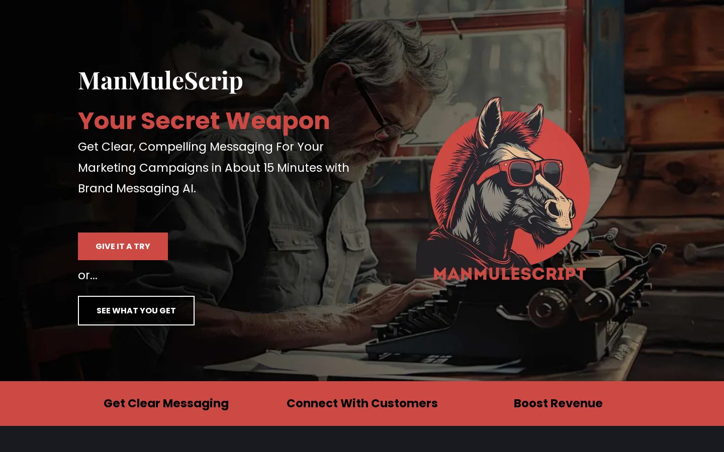 Manmule Script Homepage